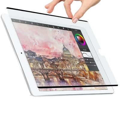 China Magnet PRODA/AZEADA Reusable Screen Protector Removable Magnet Matt Touchable Anti-Glare Screen Protector for iPad for sale