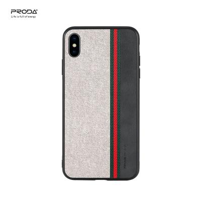 China TPU For Iphone 7,8, X TPU+PU+Fabric Fabric Phone Case Hot Sale Wholesale for sale