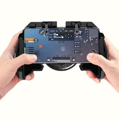 China Touch Buttons PRODA/AZEADA ARC Reactor Game Grip With Fan PD-D04 Android Mobile Game Triggers Game Controller for sale