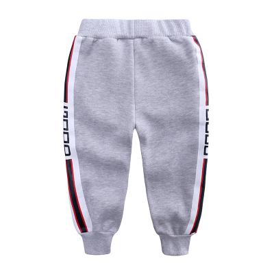 China Spring And Fleece Autumn Boys Sports Pants Washable Korean Kids Clothing for sale