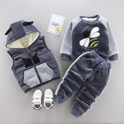 China Washable Hot Selling Cute Newborn Infant Products Baby Clothes Winter Dressing Sets For Kids for sale