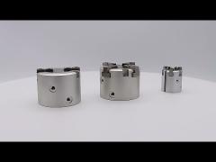 Hardness Aluminum Pneumatic Cylinder Gripper CE certificate