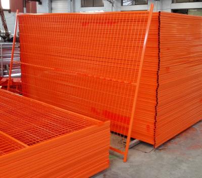 China Protective 6x10 Mesh Feet Canada Standard Powder Coated Temporary Construction Fence for sale