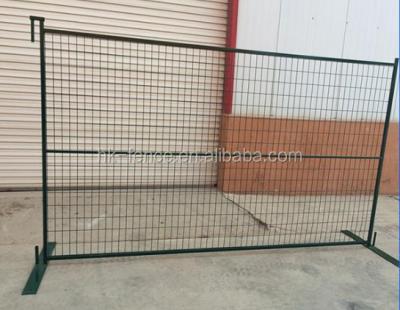 China Easily Assembled 6*10ft Movable PVC Coated Canada Temporary Fence Panel for sale