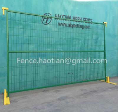 China Easily Assembled Portable Fence 6x10 Temporary Fence Panels Metal Site Building Panels Easily Assembled for sale