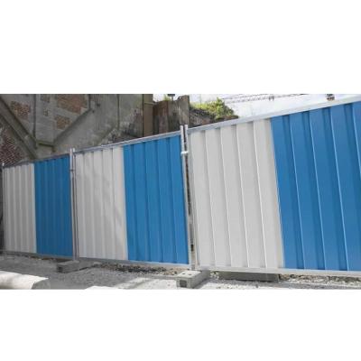 China Easily Assembled 2m Quick Build Steelwall Colorbond Temporary Fence / Assembled Dismantled Temporary Fencing And Gathering Panels Gates for sale