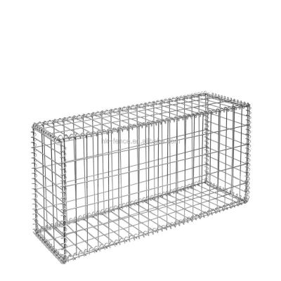 China Gabions hot-dipped galvanized 2*1*1 m welded gabion box for flood control for sale