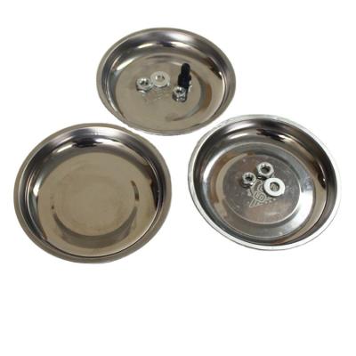 China Magnetic Storage Made in China Magnetic Parts Tray Bowl Dish Stainless Round Magnetic Parts Roll for sale