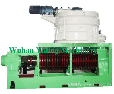 China 380v 50Hz Screw Oil Press Machine Steel Middle Temperature Oil Presser for sale