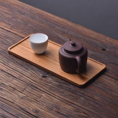 China Home Customized Fruit Tray Bamboo Snack Serving Trays for Coffee Tea for sale