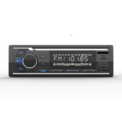 China BT Music and Phone In-dash Universal Single-Din Car MP3 Player with USB/TF/AUX/BT/FM Radio and USB Charging for sale