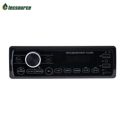 China Universal Car FM Radio Bluetooth In-Dash 1 Din Audio Digital Media Receiver with USB/TF/AUX/Bluetooth/FM Radio for sale