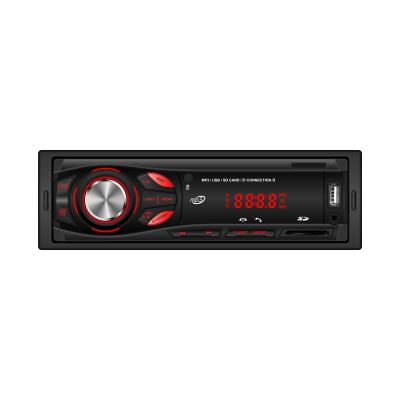 China Folder Selection Universal 1 Din Car MP3 Player With USB/TF/AUX/Bluetooth/FM Radio for sale