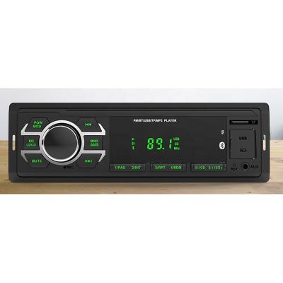 China 2021 New Design Bluetooth Transmitter FM Radio Hands Free Car MP3 Player Aux Car Radio BT 12V In-Dash 1 Din FM Stereo. in TF USB MP3 MMC WMA Receiver for sale