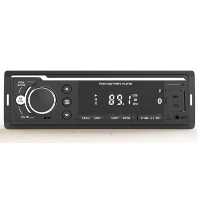 China 2021 New Design Bluetooth Transmitter FM Radio Hands Free Car MP3 Player Aux Car Radio BT 12V In-Dash 1 Din FM Stereo. in TF USB MP3 MMC WMA Receiver for sale