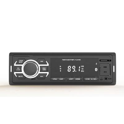 China 2021 New Design Bluetooth Transmitter FM Radio Hands Free Car MP3 Player Aux Car Radio BT 12V In-Dash 1 Din FM Stereo. in TF USB MP3 MMC WMA Receiver for sale