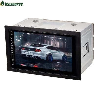 China GPS Manufacture 7 Inch TFT Screen Android Car Stereo Din 2 Wholesale Universal With FM/USB/TF Support GPS Navigation Mirror Link for sale