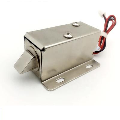 China JSO-1054 6VDC Open Frame Solenoid Lock Cabinet Electric Lock Solenoid Electric Lock for sale