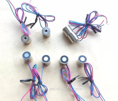 China Power to hold on 12VDC 0.3kgs electromagnet JSP-1010 mini electromagnet cheap price small electromagnet for sale