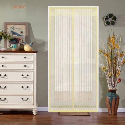 China 90x210cm Mosquito Net Mesh Insect Insect Mosquito Door Net Modern Magnet Curtain Door Screen Door Net for sale