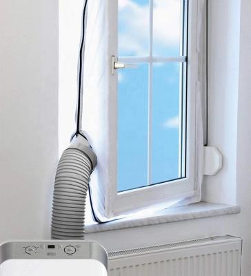 China For Air Condition Connecting Tube For Portable Window Air Conditioner Window Sealing Airlock Soft Waterproof Window Screen for sale