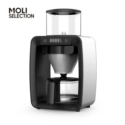 China Hotel Moli pick the best selling drip coffee maker factory price drip machine househould for sale