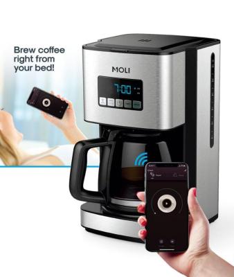 China Hotel App Control Smart Drip Coffee Maker Wifi Coffee Makers Coffee Maker Machine for sale