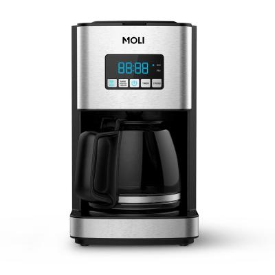 China 1.8L Automatic Espresso Programmable Household Coffee Moli Pick Interrupt Wifi App Wifi App Smart Drip Coffee Maker for sale