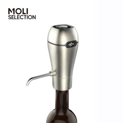 China Modern High Quality Professional Intelligent Electric Decanter Selection Moli Mini Wine Aerator And Dispenser Red Wine for sale