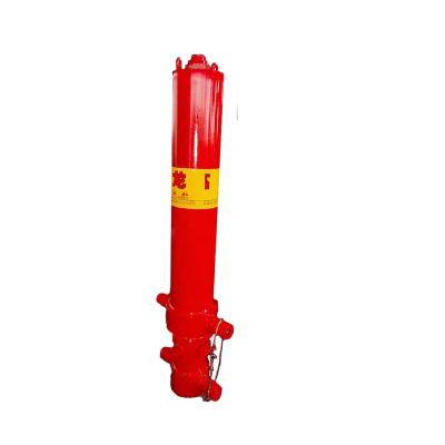 China Factory Pusher Compactor Dump Garbage Truck 100 10 Ton Telescopic Lift Hydraulic Cylinder for sale