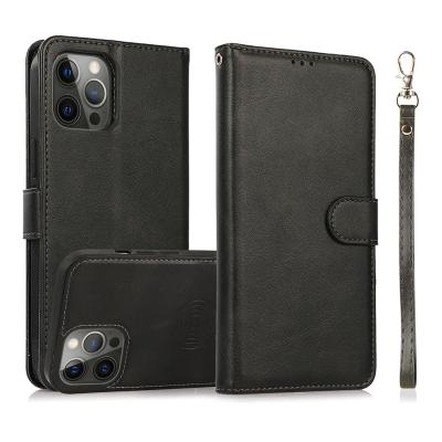 China Luxury Shockproof 2 in 1 Flip Wallet Leather Detachable Phone Case for iPhone 13 12 11 pro Max Xs Xr Xs Max 7 8 plus for sale