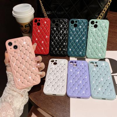 China Luxury Shockproof Diamonds Bling Phone Case For iPhone 13 12 11 pro Max Xs Xr Xs Max 7 8 plus for sale