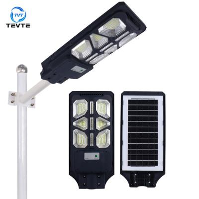 China ROAD solar power lamp IP65 waterproof outdoor led high quality motion sensor all in one solar street light for sale