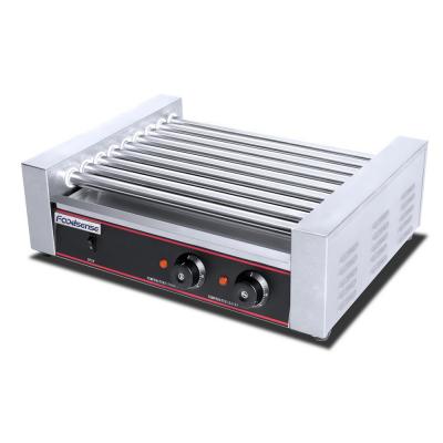 China High speed commercial low energy 11 roll large capacity hot dog grill, kitchen equipment other snack machine for sale