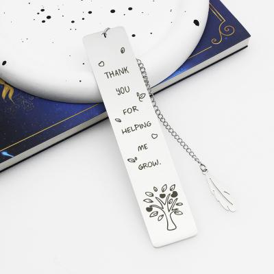 China Europe Custom Logo High Quality Sublimation Metal Blank Leather Bookmarks Leather Vintage Bookmark For Books Gift for sale