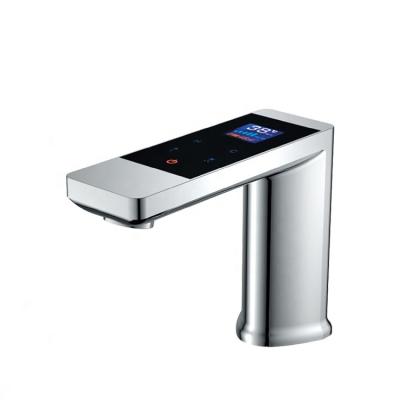 China Metered Faucets Anti-scalding Thermostatic Premium Digital Bathroom Basin Mixer for sale