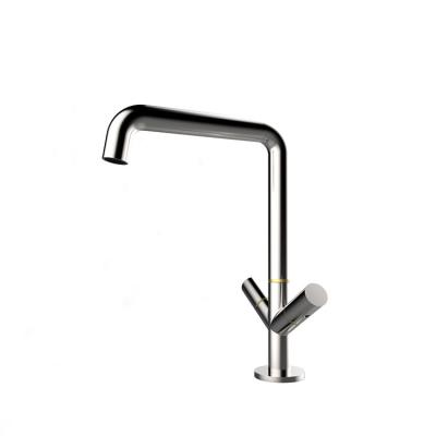 China Single Metered Taps Mosiezny Kran Basin Hole Lid Bathroom Faucet Basin Mixer for sale