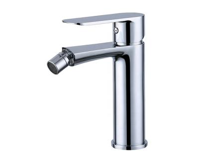 China Contemporary Modern Style Deck Mounted Single Lever Toilet Bidet Mixer Tap for sale