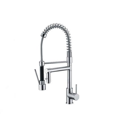 China Sense Faucets Kaiping Maker Brass Kitchen Faucet Pull Out Sink Mixer With Sprayer for sale