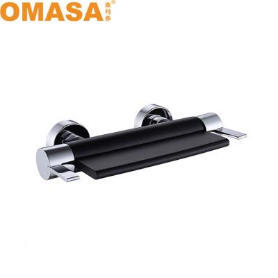 China Without Professional THIRD STOMACH Sanitary Ware Unique Shaped Brass Matt Black Waterfall Bath Shower Ware Mixer for sale