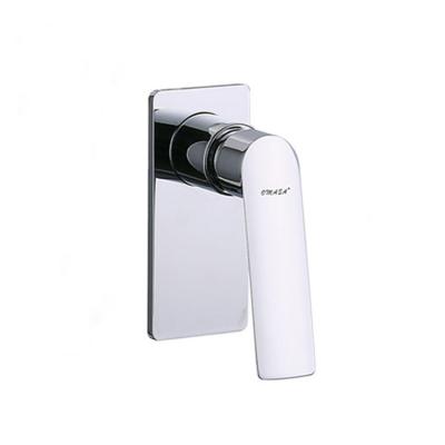 China Without Slide Bar Durable Square Brass Shower Mixer For Concealed Installation Faucet for sale