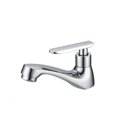 China New Design Brass Water Taps Plated Metered Deck Mounted Cold Water Faucet for sale