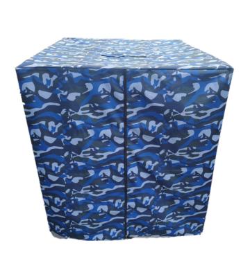 China Plastic Reusable Waterproof Tarpaulin PVC Plastic Pallet Cover IBC Heavy Duty Waterproof Pallet Cover for sale