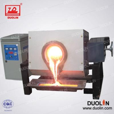 China Iron Ore 10kg Induction Melting Melting Furnace for sale