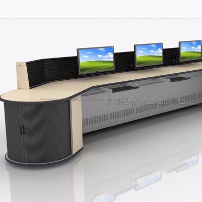 China Modern attractive greenguard certified integrated information monitoring control room console for sale