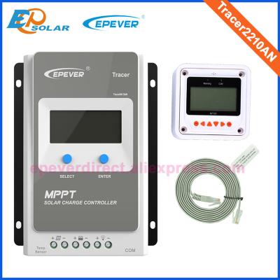 China Solar Charger Controller EPEVER Tracer 2210A 2210A Charge Controller 2210A MPPT LCD Solar Charger with MT50 Meter EPsolar MPPT Controller for sale