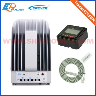 China Solar System Controller Tracer 4215BN 40A MPPT Solar Charge Controller With Remote GEL Meter MT50 AGM Solar Battery Charging For Solar Cell Panel Control for sale