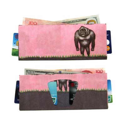 China China Currency Us Tyvek Paper One Dollar Wallet Tearproof Pound Tyvek Wallet for sale