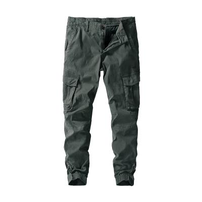 China Casual Durable Material Custom Multiple Colors Cotton Casual Mens Cargo Pants for sale