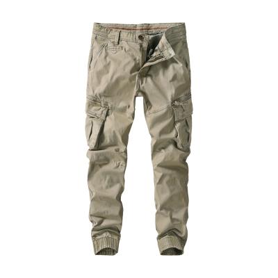 China 2021 New Promotion Wholesale Casual Cotton Custom Cargo Pants For Men for sale